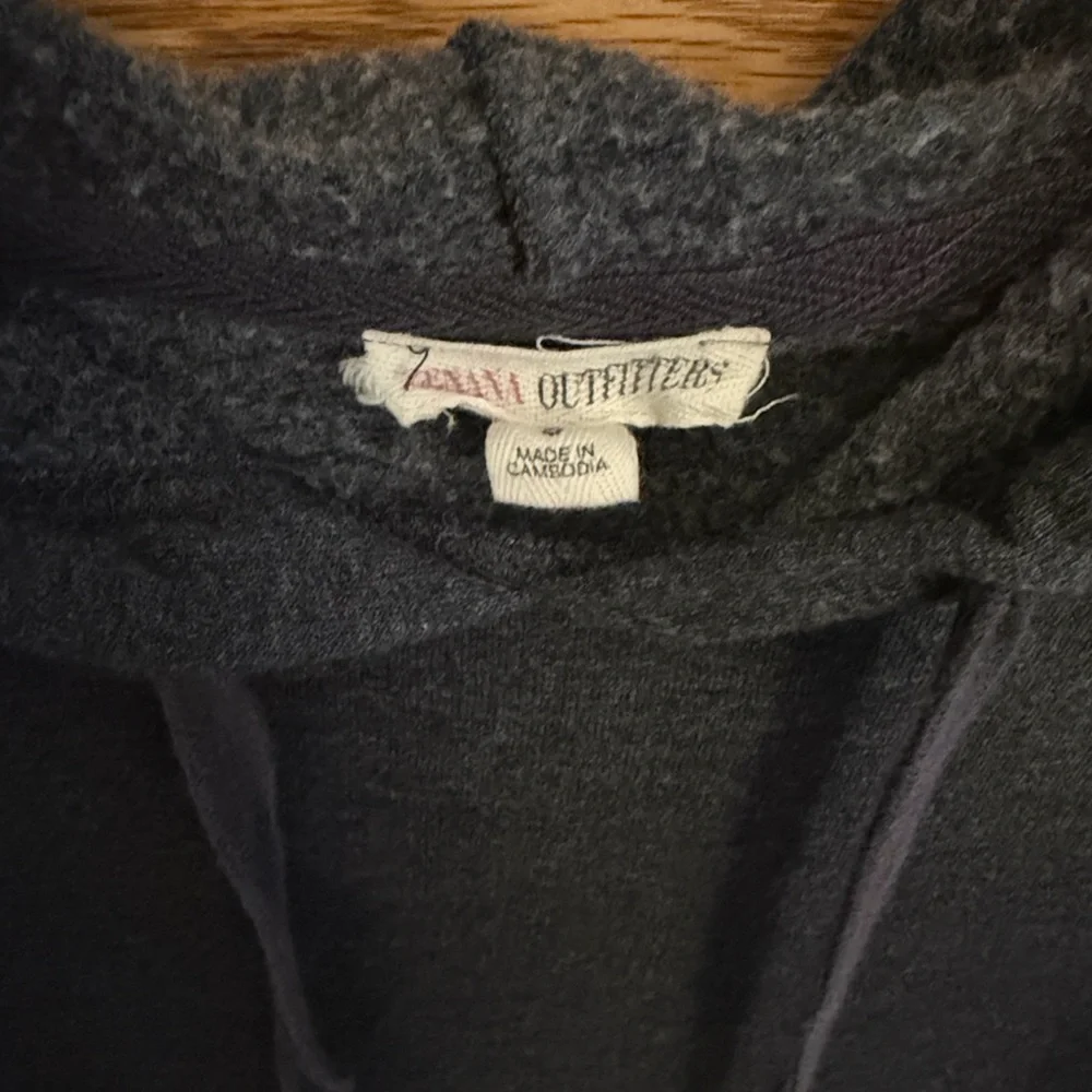 Grey Hooded Sweatshirt - Picture 3 of 4